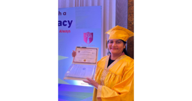 Dr. Thejo Kumari Amudala Receives Professional Ph.D.